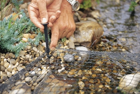 Oase Aquanet Teichnetz 3, idealer Schutz, passend für Teiche bis max. 6 x 10 m, 53753